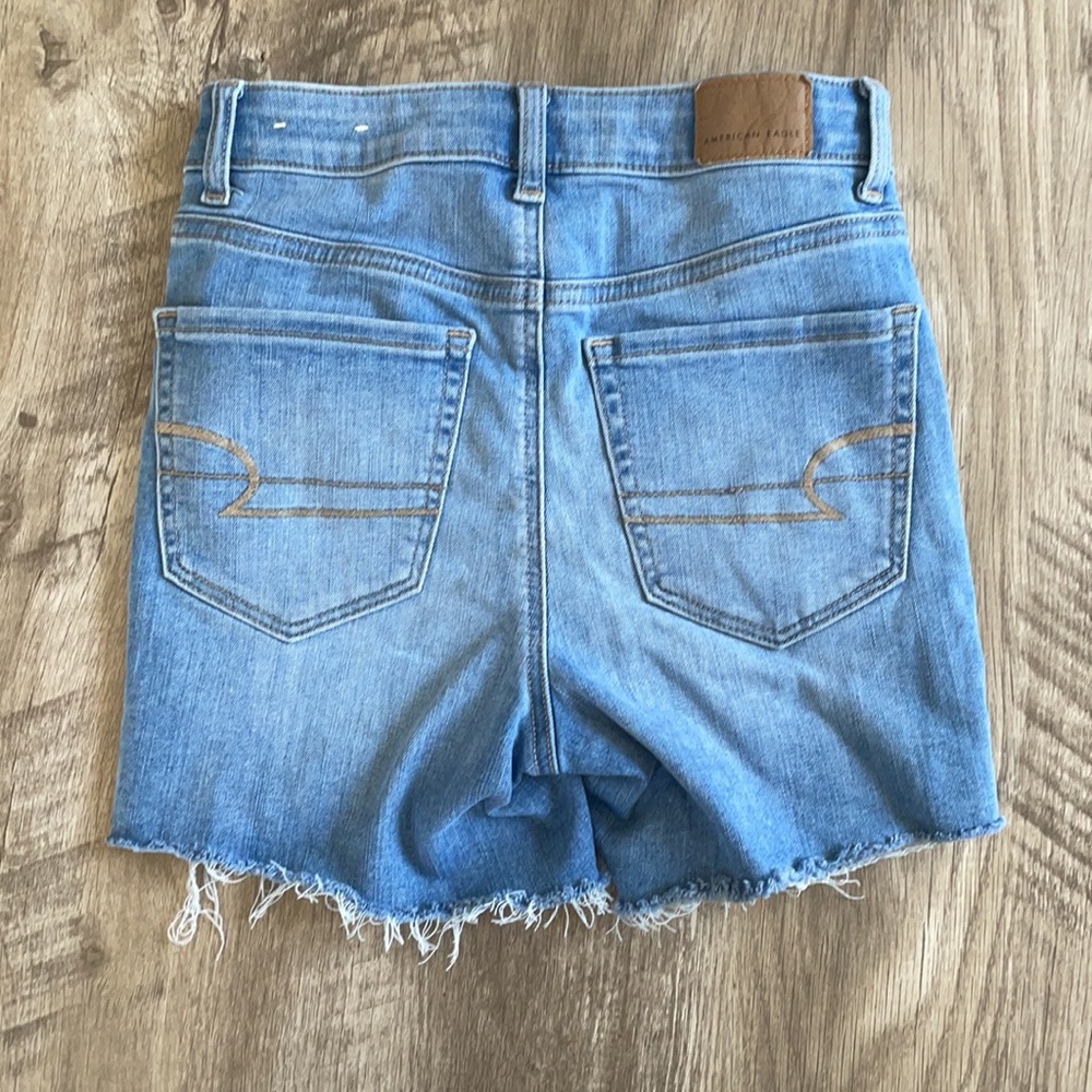Super hi-rise American eagle shorts NWOT - Picture 3 of 7